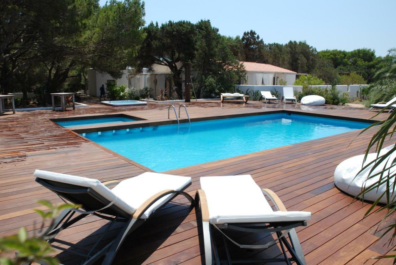 La Hacienda Aparthotel Sant Ferran de Ses Roques Buitenkant foto