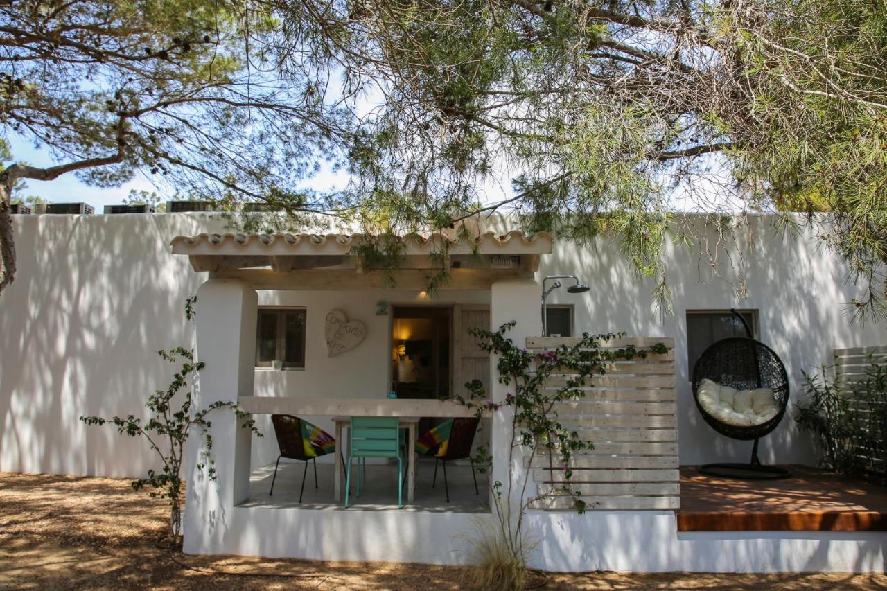 La Hacienda Aparthotel Sant Ferran de Ses Roques Buitenkant foto